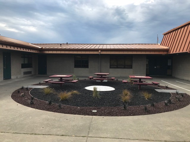 Seattle South beautifies courtyard of local school