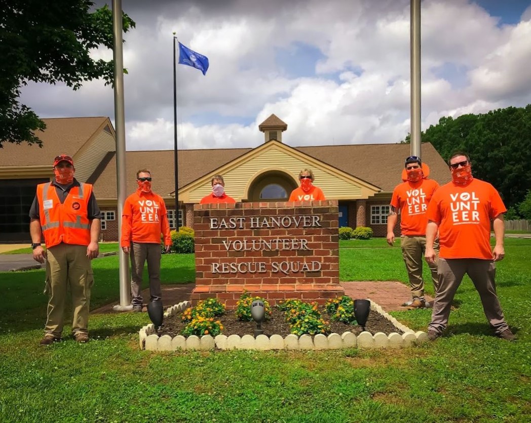 Richmond team revitalizes landscape at East Hanover Volunteer Rescue Squad